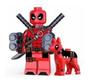 Imagem de Boneco Blocos De Montar Deadpool Dog Ring