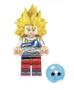 Imagem de Boneco Blocos De Montar Dragon Ball Son Goku Blond Hair