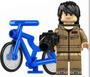 Imagem de Boneco Blocos De Montar Mike Stranger Things Bicicleta