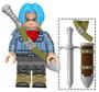 Imagem de Boneco Blocos De Montar Trunks Espada Blue Dragon Ball