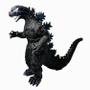 Imagem de Boneco Brinquedo de Borracha Colecionador Monstro Godzilla Articulado