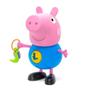 Imagem de Boneco Brinquedo Infantil Peppa Pig George com Atividades