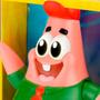 Imagem de Boneco Brinquedo Patrick Estrela Vinil Bebê Infantil Kamp Koral 3077 Lider