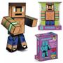 Imagem de Boneco Brucutu 35cm Minecraft Turma Do Problems Articulado