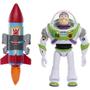 Imagem de Boneco Buzz Lightyear Toy Story Foguete De Resgate Com Som