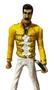 Imagem de Boneco Cantor Freddie Mercury Queen Em Resina Rock 20cm