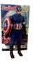 Imagem de Boneco Capitão America Brinquedo Infantil 30cm Som Luz