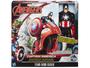 Imagem de Boneco Capitão América Titan Hero Veículo Avengers