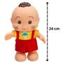 Imagem de Boneco Cascão Turma Da Mônica Iti Malia Baby Brink - Brinquedo Infantil 18 meses+