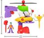 Imagem de Boneco Coringa e Robô Helicóptero De Batalha Imaginext - Mattel HMV09