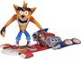 Imagem de Boneco Crash Bandicoot Deluxe com Jetboard Neca