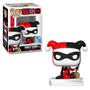 Imagem de Boneco DC Comics Funko Pop Arlequina 454 Harley Quinn with Cards 30