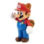 Imagem de Boneco de ação de brinquedo colecionável Super Mario Racoon Mario 6cm