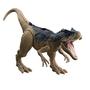 Imagem de Boneco de ação de dinossauro alossauro Jurassic World Camp Cretaceous Roar Attack com recurso de ataque e sons, presente de brinquedo e colecionável