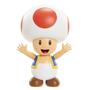 Imagem de Boneco de ação Super Mario Red Toad, brinquedo colecionável de 6,35 cm