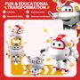 Imagem de Boneco de Ação Super Wings Transformer Supercharged Tobot Astro