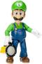 Imagem de Boneco de ação THE SUPER MARIO BROS. FILME Luigi 12cm com lanterna