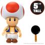 Imagem de Boneco de ação THE SUPER MARIO BROS. MOVIE Toad 13 cm com frigideira