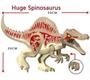 Imagem de Boneco De Blocos De Montar Big Dinossauro Huge Spinosaurus