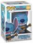 Imagem de Boneco de brinquedo Funko Pop! Disney Lilo e Stitch Stitch com ukelele