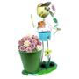 Imagem de Boneco De Ferro decorativo Menino Para Enfeite Flores e Jardim (BOM-M-19)