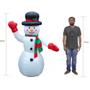 Imagem de Boneco De Neve Inflavel Decoraçao Natalina 1,80Cm