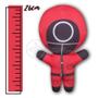 Imagem de Boneco De Pelucia Squid Game Round 6 Vermelho 26Cm Circulo