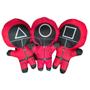 Imagem de Boneco De Pelucia Squid Game Round 6 Vermelho 26Cm