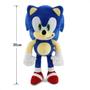 Imagem de Boneco De Pelúcia Turma Infantil 30Cm Antialérgico Sonic