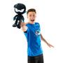 Imagem de Boneco de Pelúcia TV Plush Buddy Ninja Kidz Bryton 30cm - com Katana Removível