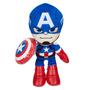 Imagem de Boneco de personagem de pelúcia Marvel Capitão América 20cm Mattel