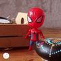 Imagem de Boneco de Plástico Miniatura Homem Aranha ou Homem de Ferro