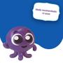 Boneco de Vinil Bolofofos Pow Roxo 18cm Polvo Lider Fácil de Limpar Brinquedos +3 anos - 3023 Imagem de Boneco de Vinil Bolofofos Pow Roxo 18cm Polvo Lider Fácil de Limpar Brinquedos +3 anos - 3023