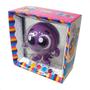 Boneco de Vinil Bolofofos Pow Roxo 18cm Polvo Lider Fácil de Limpar Brinquedos +3 anos - 3023 Imagem de Boneco de Vinil Bolofofos Pow Roxo 18cm Polvo Lider Fácil de Limpar Brinquedos +3 anos - 3023