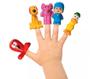 Imagem de Boneco de Vinil - Turma do Pocoyo - Kit 5 Miniaturas Dedoche - Cardoso Toys