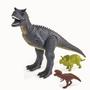 Imagem de Boneco dinossauro rex carnotauro brinquedo menino adijomar criança pequena