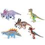 Imagem de Boneco Dinossauros De Brinquedo Infantil Para Pintar Colorir - Zoop Toys