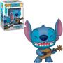 Imagem de Boneco Disney Funko Pop Stitch with Ukulele 1044 Lilo & Stitch