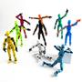 Imagem de Boneco Dummy 13 Multi Articulado Divertido Varias Posições Boneco Dummy 13 Multi Articulado Divertido Varias Posições Verde Escuro C/ Preto