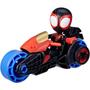 Imagem de Boneco e Moto Miles Morales Marvel Spidey Amazing Frieds Hasbro F7460