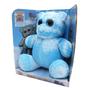 Imagem de Boneco Elástico Urso Tye Dye Azul de 22cm - Soft