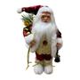 Imagem de Boneco Enfeite Natal Papai Noel Lantejoula Premium Luxo 30cm