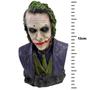 Imagem de Boneco Estatueta Busto Coringa Heath Ledger Resina 13Cm