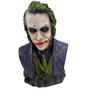 Imagem de Boneco Estatueta Busto Coringa Heath Ledger Resina 13Cm