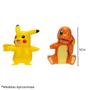 Imagem de Boneco Figura de Batalha Pokémon Pikachu e Charmander