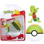 Imagem de Boneco Figura Pokémon Treecko C/ Nest Pokebola 003427 Sunny 