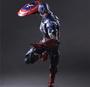 Imagem de Boneco figure actions capitão america marvel variant playarts kai