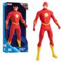 Imagem de Boneco Flash 45cm Articulado Liga Da Justiça The Flash DC Feito Em Vinil Heroís Brinquedo Novabrink