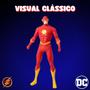 Imagem de Boneco Flash 45cm Articulado Liga Da Justiça The Flash DC Feito Em Vinil Heroís Brinquedo Novabrink