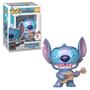 Imagem de Boneco Funko Pop! Disney Stitch com Ukulele (Perolado)